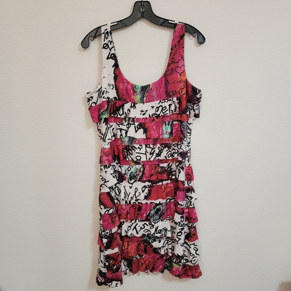 Tango Mango Multicolor Sleeveless Cha Cha Dress - Picture 1 of 4